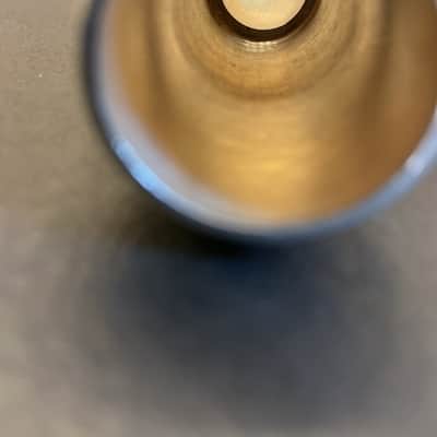 (- VINTAGE -) SELMER Short-Shank Scroll Metal C** Bb Tenor Saxophone Mouthpiece - Silver Plate image 7