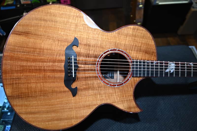 Taylor Custom Jumbo Koa/Koa Catch #5 - Natural #6092 image 1
