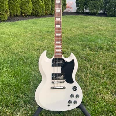 Upgraded Burny '63 RSG-55 White – Gibson SG Killer – Seymour
