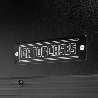 Gator G-ONYXUD-REV1 Onyx Upper Deck Flight Case for Pioneer DJ DDJ-REV1, Black-on-Black image 10