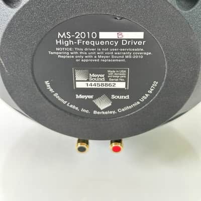 Meyer Sound MS-2010 High-Frequency Driver image 7