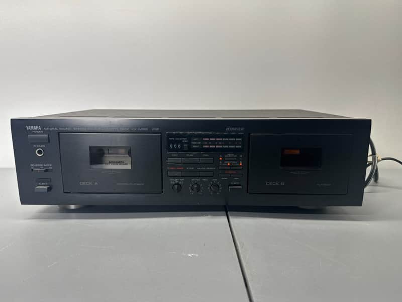 PLATINE CASSETTE STÉRÉO Yamaha KX-250 Natural Sound - utilisée