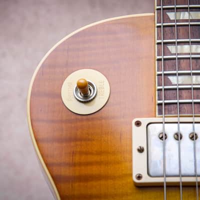 GIBSON USA Custom Shop 60th Diamond Anniversary '59 Les Paul Standard Reissue "Iced Tea Fade VOS" (2018) image 8