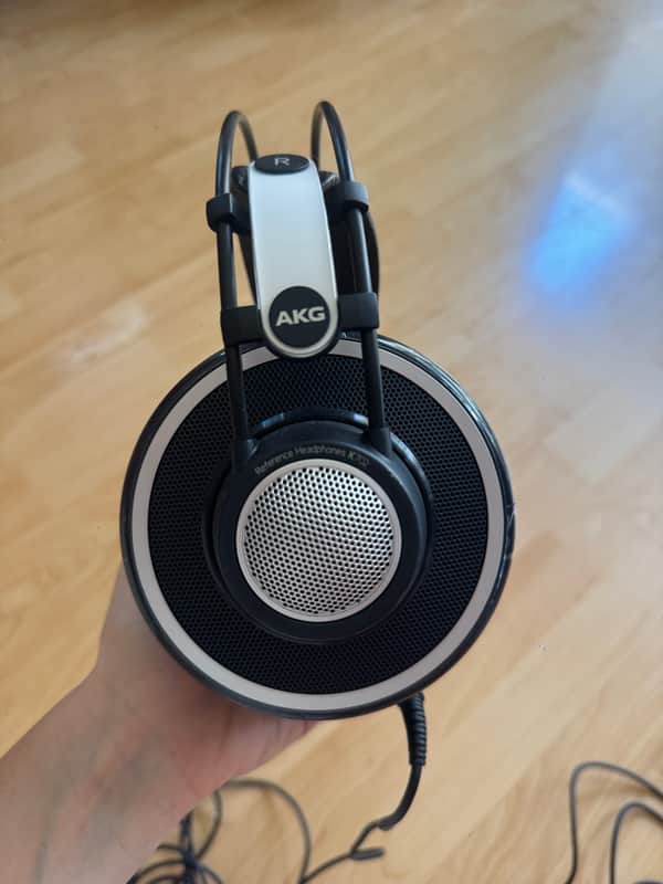 AKG K702 Varimotion Open-Back Studio Headphones 2010s - Black image 1