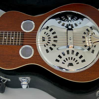 Recording King Square Neck Resonator Guitar RR-61BR- Satin mahogany image 14