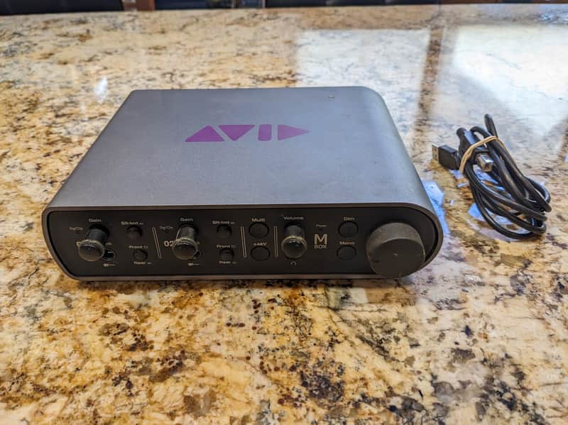 Avid MBox 3 Mini USB Audio Interface - ONLY 1 WORKING INPUT image 1