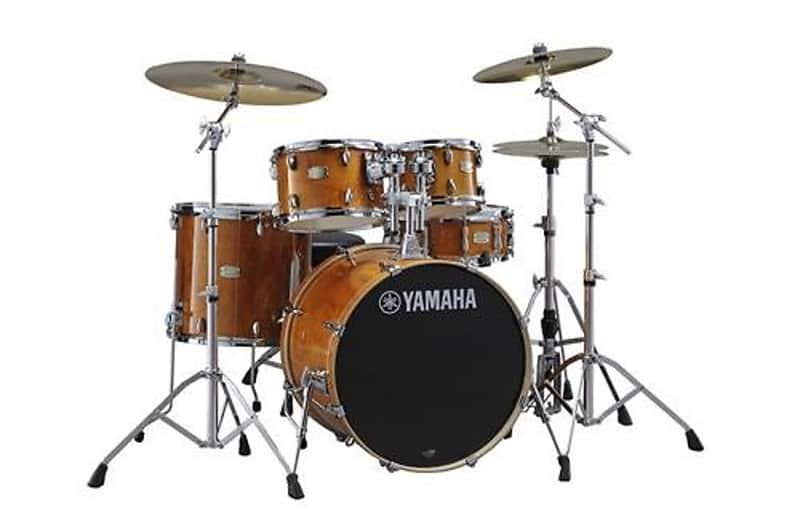 Yamaha Stage Custom Birch 5-Piece Shell Pack (Honey Amber) image 1