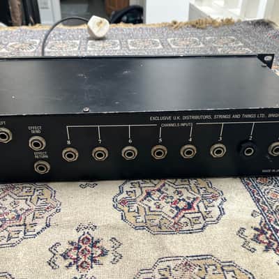 read description: rare Frontline  X8 Mixer - Vintage, Made in Japan, Rackmount Mixer image 5