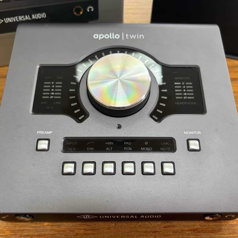 2010s Universal Audio Apollo Twin QUAD MKII Thunderbolt Audio …