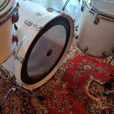 Ludwig Keystone X USA 24"x16" 13"x9" 16"x16" Snow White image 9