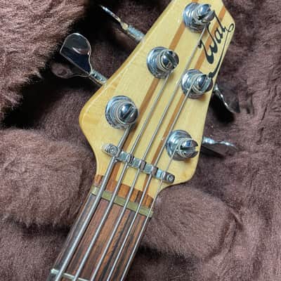 Wal Mk2 Mark 2 5-String Bass Guitar 1988 - Natural image 24