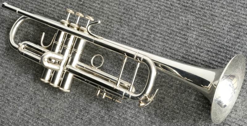 Bach Stradivarius Model 43 Bb Trumpet...Silver Plated image 1
