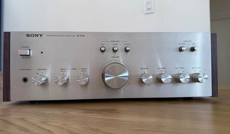 Sony TA-F3A  Vintage Integrated Amplifier – Excellent Condition image 1