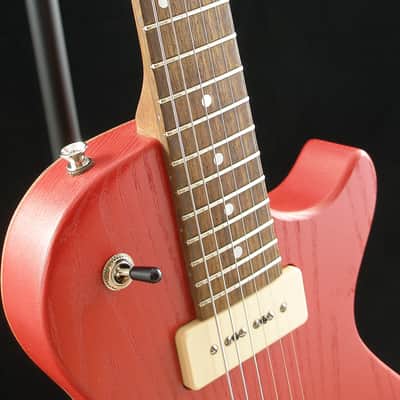 Crimson Guitars One Series PAF 2016 Crimson Red Single Cutaway P90s image 2