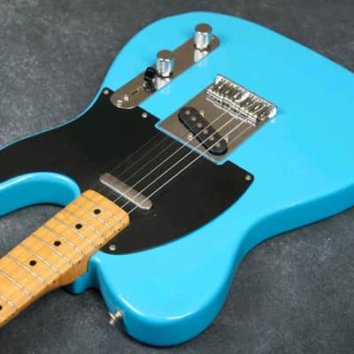 Fender "Squier Series" Standard Telecaster with Maple Fretboard 1993 - Pacific Blue image 4