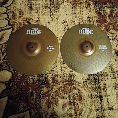 Paiste 14" RUDE Hi-Hat Cymbals (Pair) image 2