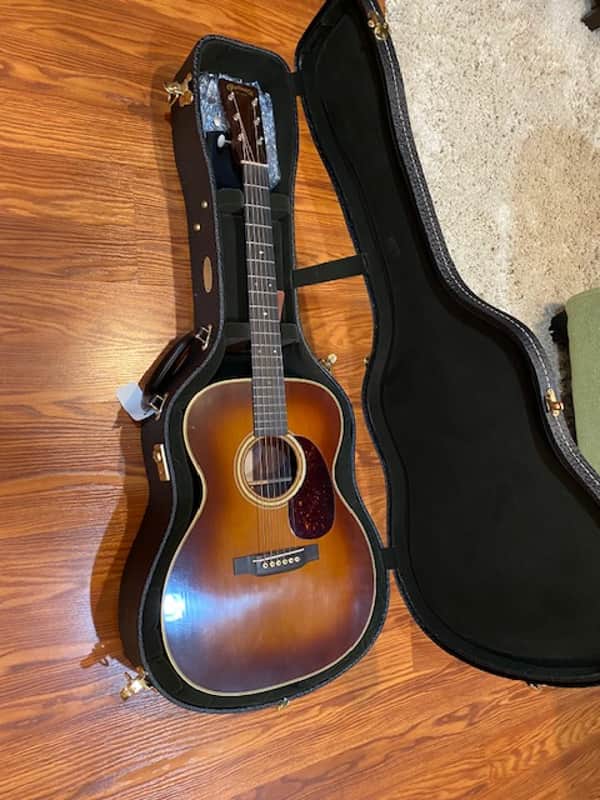 Martin  Custom Shop 000-28 Ambertone Authentic 1937 Stage 1 Aging  2022 Ambertone image 1