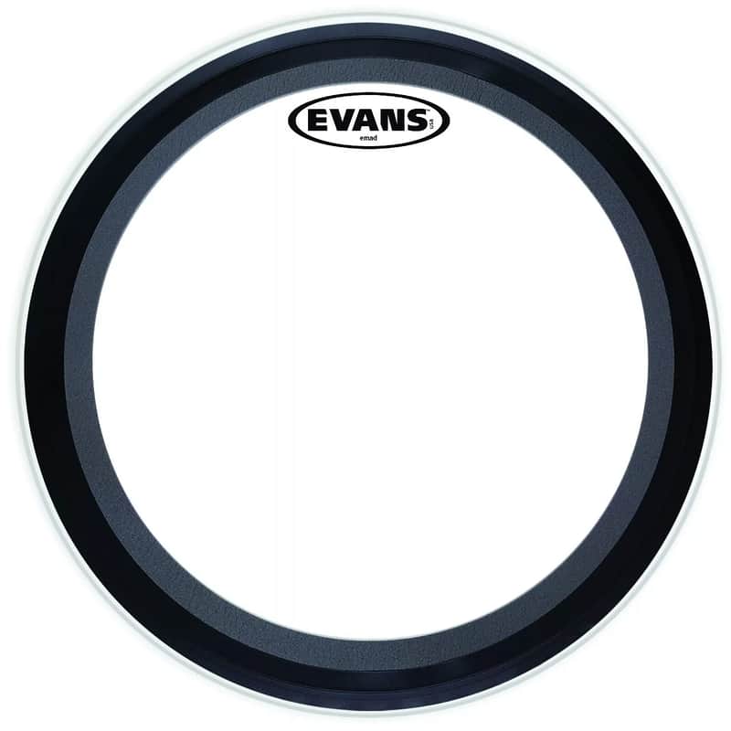 Evans TT16EMAD EMAD Clear Tom Hoop Drum Head - 16" image 1