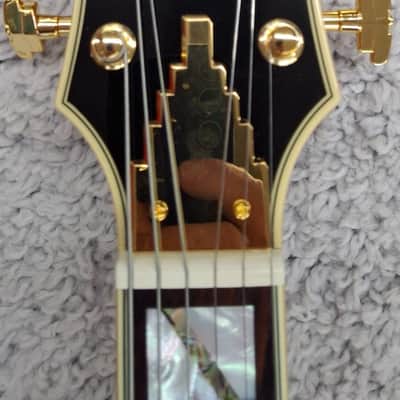 D'Angelico Excel DC Semi-Hollow Body Electric Guitar w/Hard Case Vintage Natural image 6