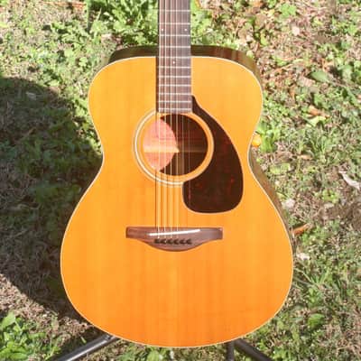 Yamaha FG150 Red Label Nippon Gakki 1972 - Natural+Rocket Hard Case image 3