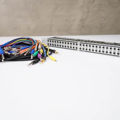 Behringer PX-3000 UltraPatch Pro Balanced TRS Patch Bay w/ Lots of Cables #58786 image 15