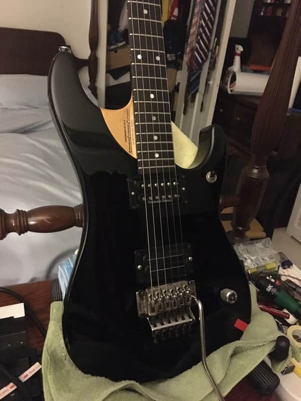 Washburn Davies N4 1991 Black image 1