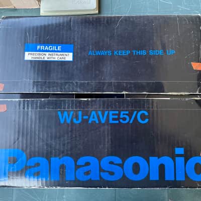 Panasonic Panasonic WJ-AVE5 Digital AV Mixer / Video Synthesizer - Vintage Retro Video FX - Mint in Original Box 1990 - Nero image 2