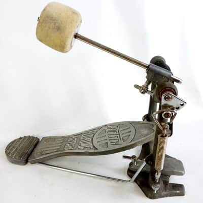 *Gretsch Floating Action Bass Drum Pedal 60s Vintage Round Badge Era OG +Beater* image 3