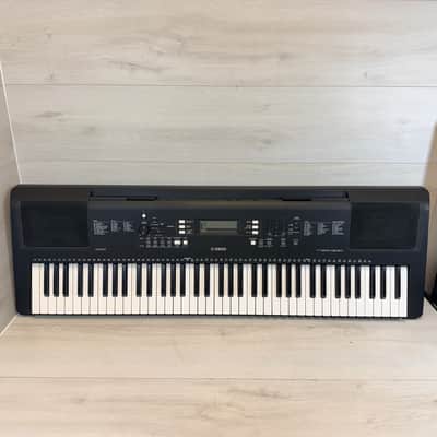 Yamaha PSR-EW300 76-Key Portable Keyboard w/ Power Supply & Music Rest 2018-2022