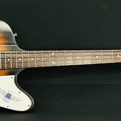 Gibson USA Vintage Thunderbird '76 Bicentennial Vintage Bartolini HI-A Pickups 1976 - Sunburst w/ Sewman Custom Bag image 7
