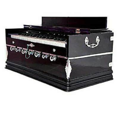 Handmade  Harmonium 7 Stopper High Class Sound Quality  Two Fold Bellow 39 Key For Bhajan image 2