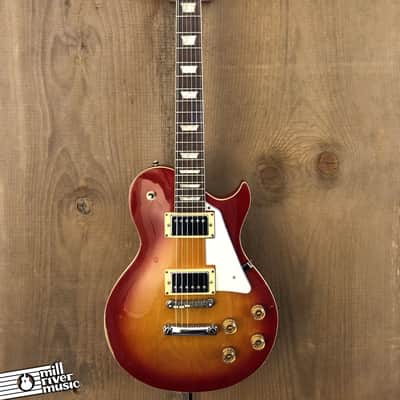 Aria Pro II Vintage Bolt-On Les Paul Copy Singlecut Cherry Sunburst c. 1990s image 2