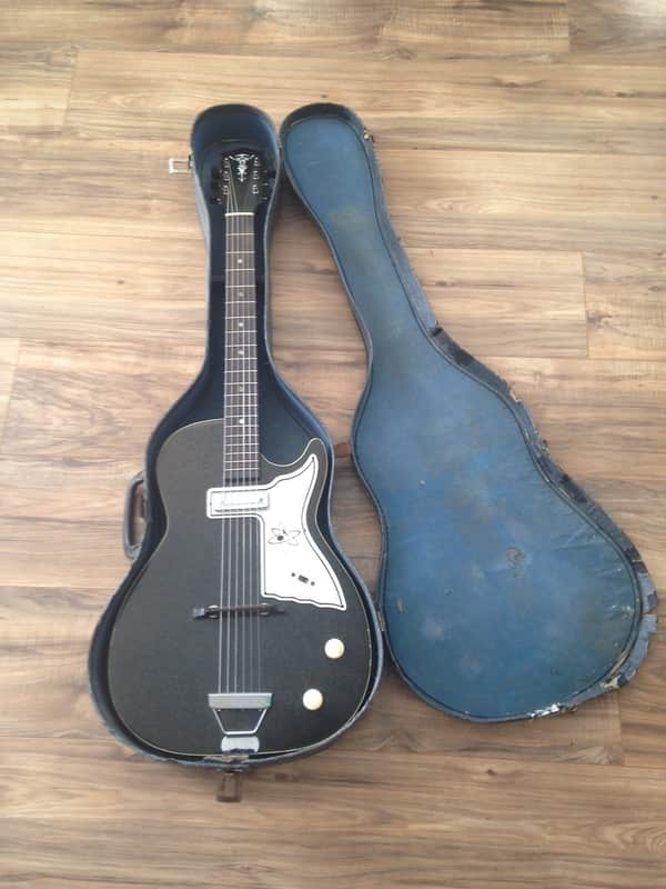 Harmony Alden Stratotone H45 1960s Black image 1
