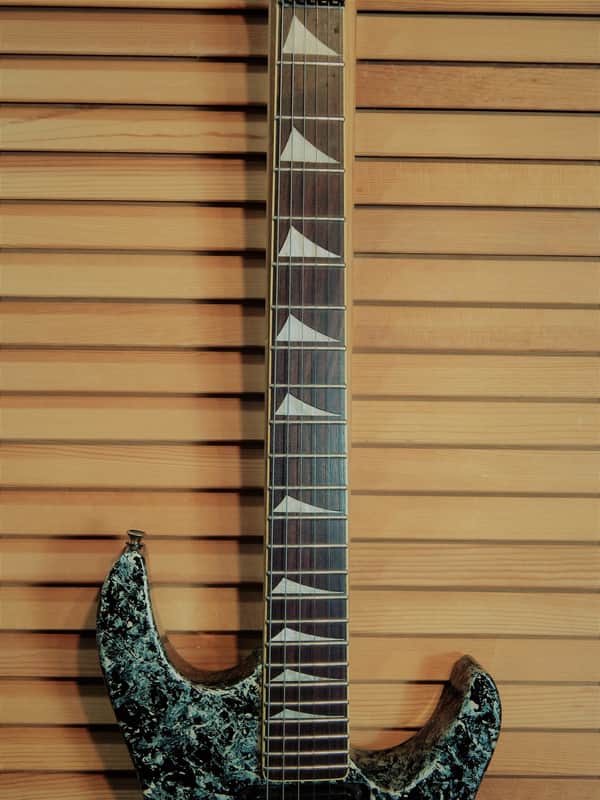Kaman/Ovation GTX 33 Reverse Headstock SSH Dark Green Marble MIK