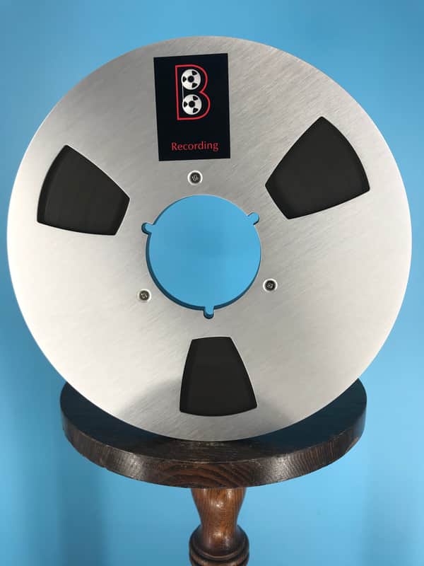 CARTON of Burlington Recording 1/2"x 2500'MASTER Series Reel To Reel Tape 10.5"NAB Metal Reel 1.5Mil image 1