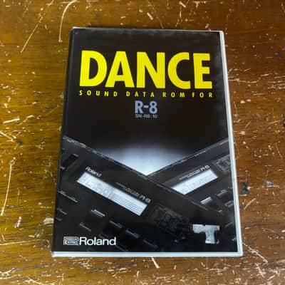 Roland SN-R8-10 Dance ROM CARD for ROLAND R8 R-8 MKⅡ w/ box