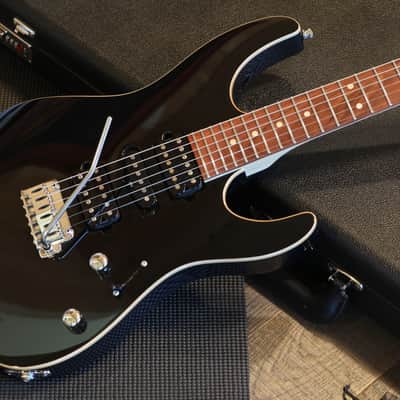 2019 Suhr Modern Plus HSH w/ Pau Ferro FB Electric Guitar Gloss Black + OHSC image 2