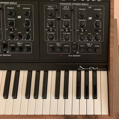 Tom Oberheim Two Voice Synthesizer Pro TVS Pro Limited Edition Black image 2