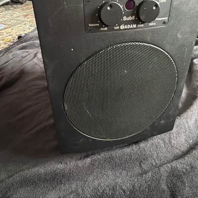 ADAM Audio Sub8 Active Studio Subwoofer 2010s - Black image 1