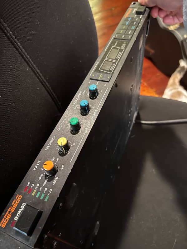 Roland SDE-2500 MIDI Digital Delay 1985 - 1989 - Black image 1