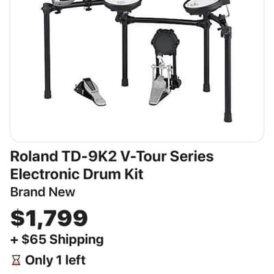 Roland TD-9V2 V-Tour series  upgrades