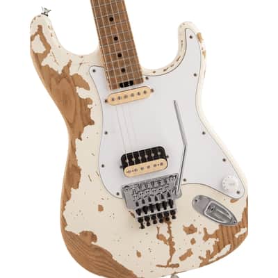 Charvel Henrik Danhage Limited Edition Signature Pro-Mod So-Cal Style 1 HS FR M, Maple Fingerboard, White Relic image 5