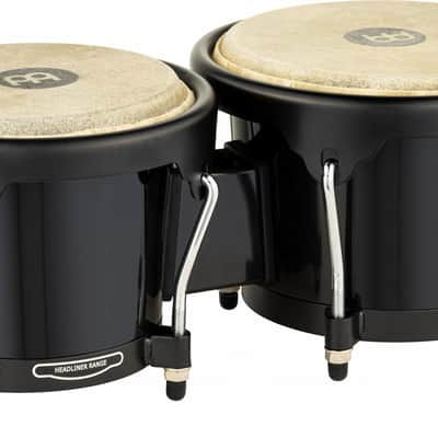 Meinl HB50BK Headliner Series Acrylic Bongo (Black) image 2