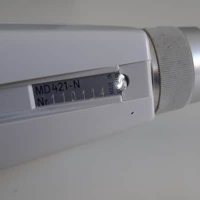 Sennheiser MD 421-N Cardioid Dynamic Microphone 1960s - 1980s - White image 11