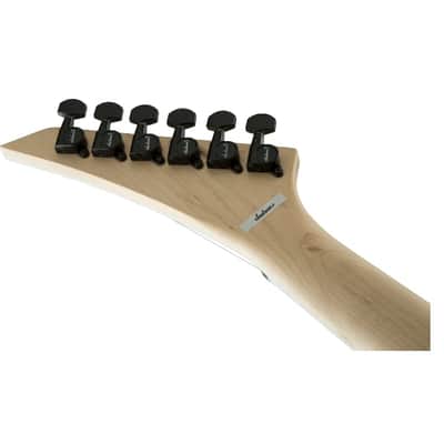Jackson JS Series Rhoads JS32T, Amaranth Fingerboard, White with Black Bevels image 9