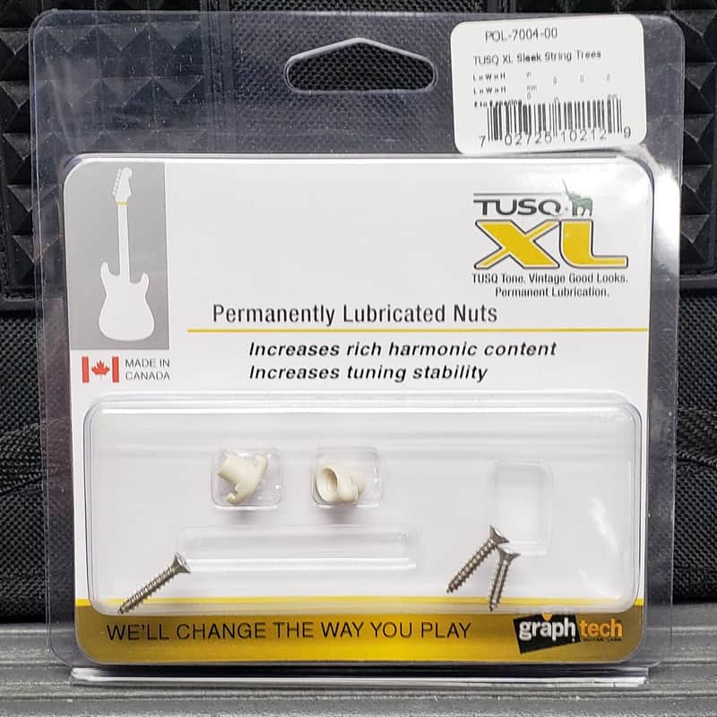 Graph Tech PQL-7004-00 TUSQ XL Sleep String Trees/Screws (Pair) image 1