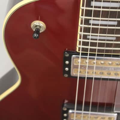 DeArmond M-77/M77 Bluesbird Electric Guitar, 2001, Candy Apple Red Metallic image 9