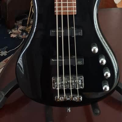 Warwick RockBass Corvette $$ 4-String - 2013 - High Gloss Black (China) image 14