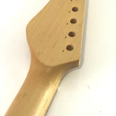 BG Viper Custom Project Guitar Neck Light Relic Satin Rock Maple Jumbo Frets Luthier Project! image 5