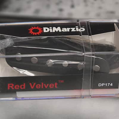 DiMarzio DP174BK Red Velvet Strat Pickup - Black image 1